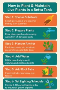 infographics- growing aquarium plants