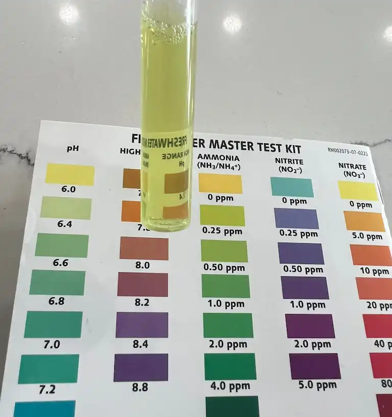 pH for Betta Fish 1 API freshwater master kit to test pH