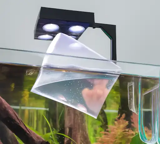acclimating betta fish via floating method